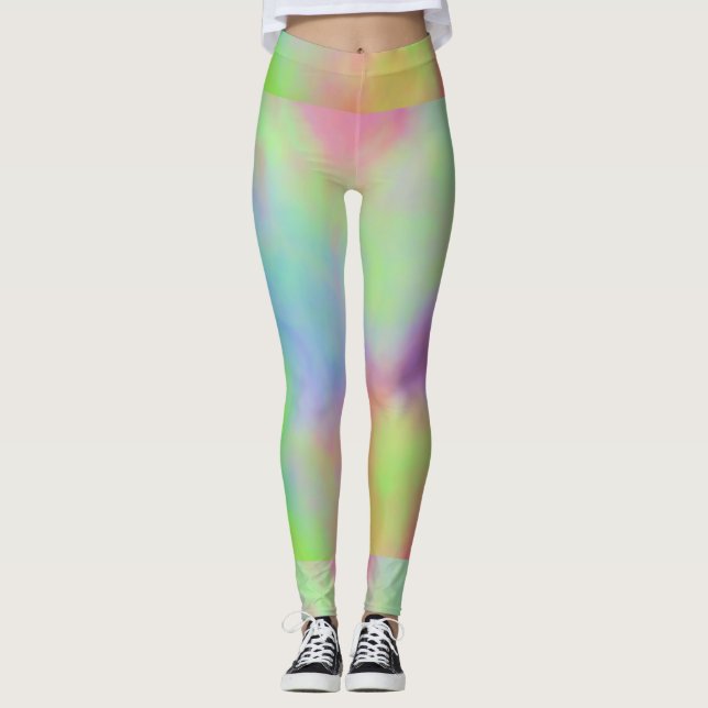 Färgämnen för kvinnligt skinn leggings (Framsida)