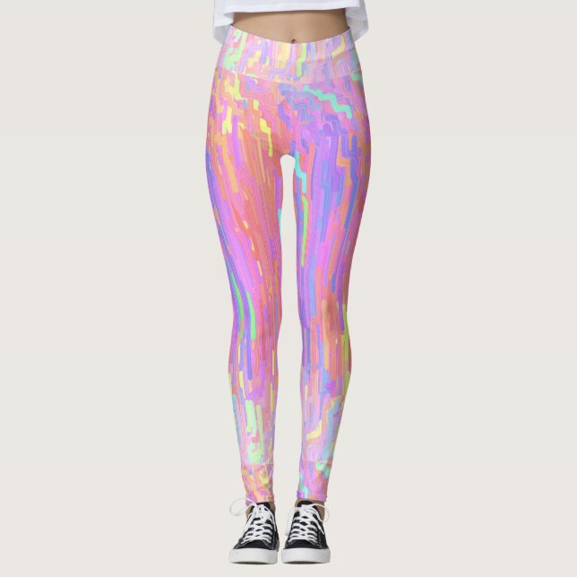 Färgämnen för kvinnligt skinn leggings (Framsida)