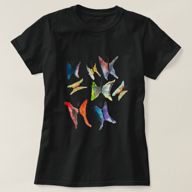 Färgämnen för vattenfärg T-Shirt (Design framsida)