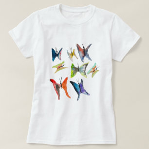 Färgämnen för vattenfärg T-Shirt