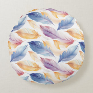 Färgämnen för vattenfärgen Fjädrar Rund Kudde