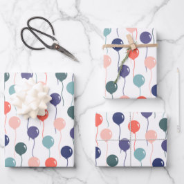 Färgämnen från födelsedagsbubblor Mönster