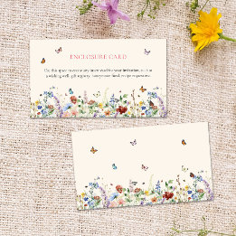 Färgämnen från Wildblomma och Butterflies Tilläggskort