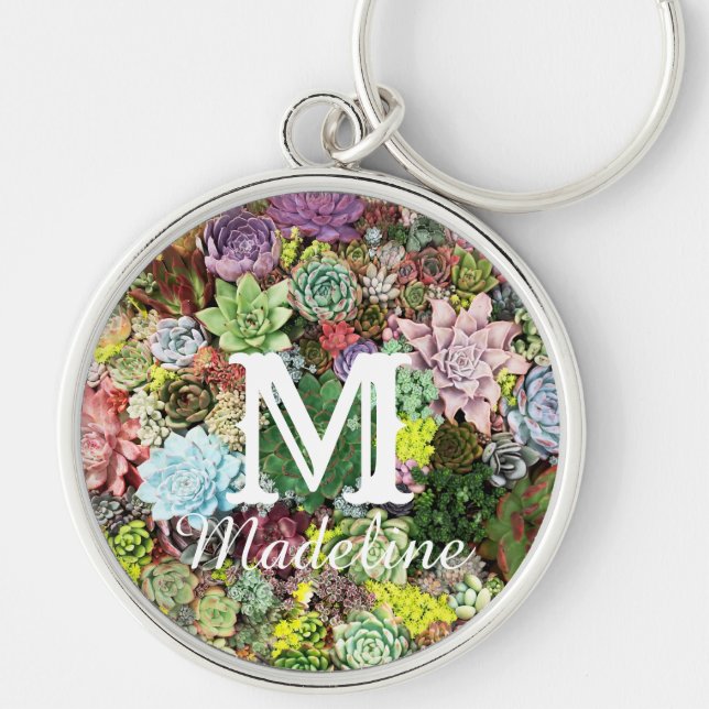 Färgämnen i form av självhäftande ämnen rund silverfärgad nyckelring (Framsidan)