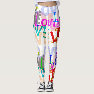 Färgämnen i KÄRLEK Leggings