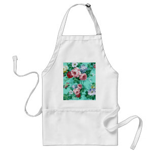 Färgämnen i Ro och blommor Förkläde