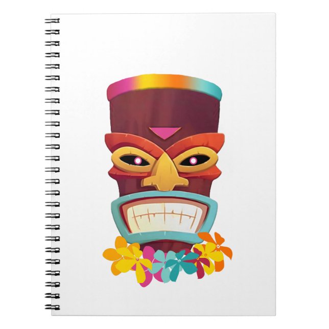 Färgämnen i Tiki och Flowers Anteckningsbok (Framsidan)