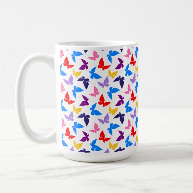 Färgämnen Kaffemugg (Vänster)