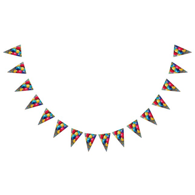 Färgämnen Kön Neutral födelsedag Vimplar (Alla)