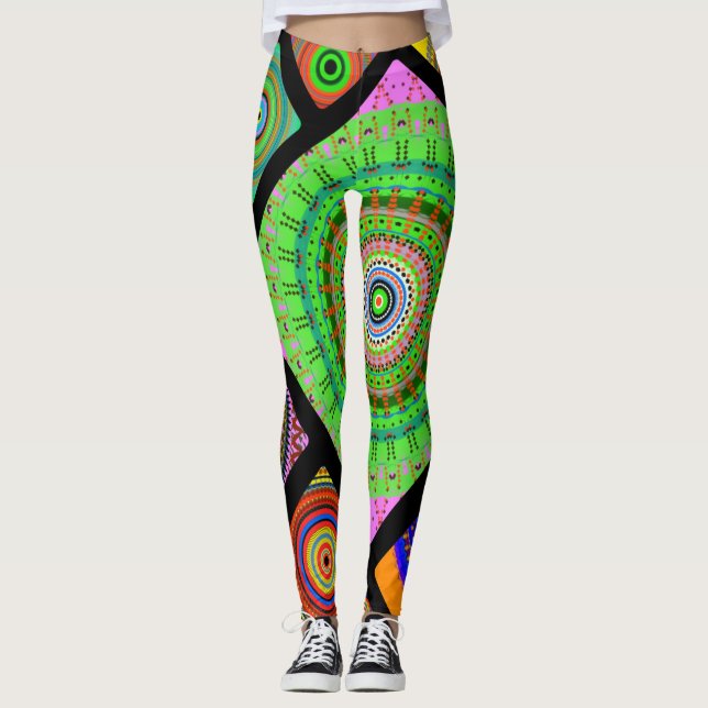 Färgämnen Leggings (Framsida)