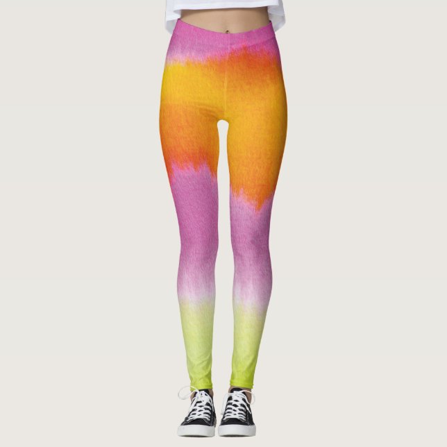 Färgämnen Leggings (Framsida)