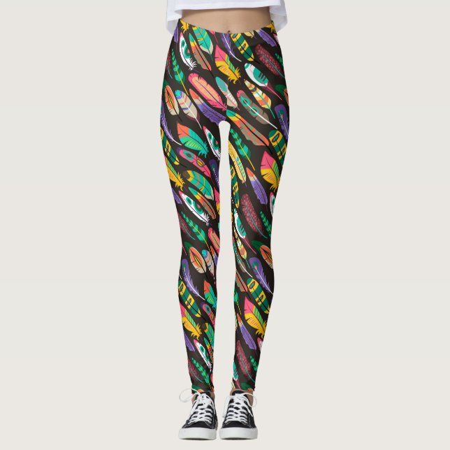 Färgämnen Leggings (Framsida)