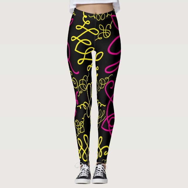 Färgämnen Leggings (Framsida)