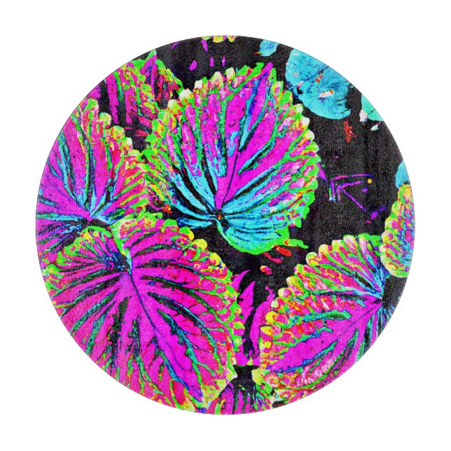 Färgämnen Löv Mönster (Framsidan)