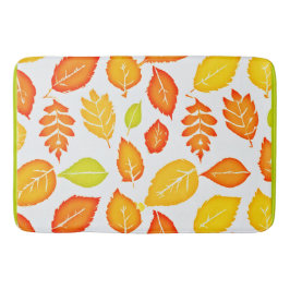 Färgämnen Löv Mönster Badrumsmatta