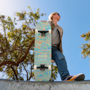 Färgämnen mini skateboard bräda 18,5 cm