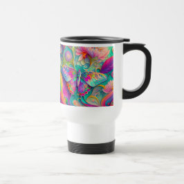 Färgämnen och blommor av Psychedelic Butterfly Resemugg