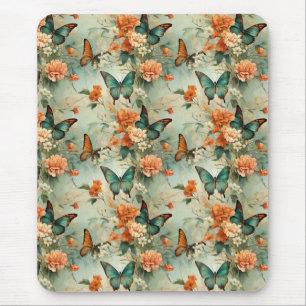 Färgämnen och blommor av Vintage (10) Musmatta