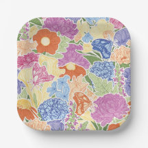 Färgämnen och Blomsterträdgårdar