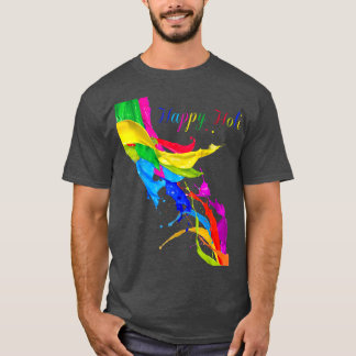 Färgämnen och brant Holi t Shirt