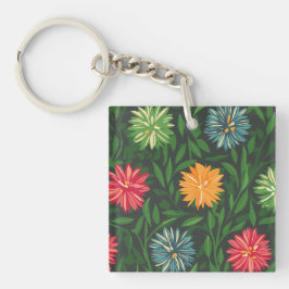 Färgämnen och Grönt Foliage Mönster