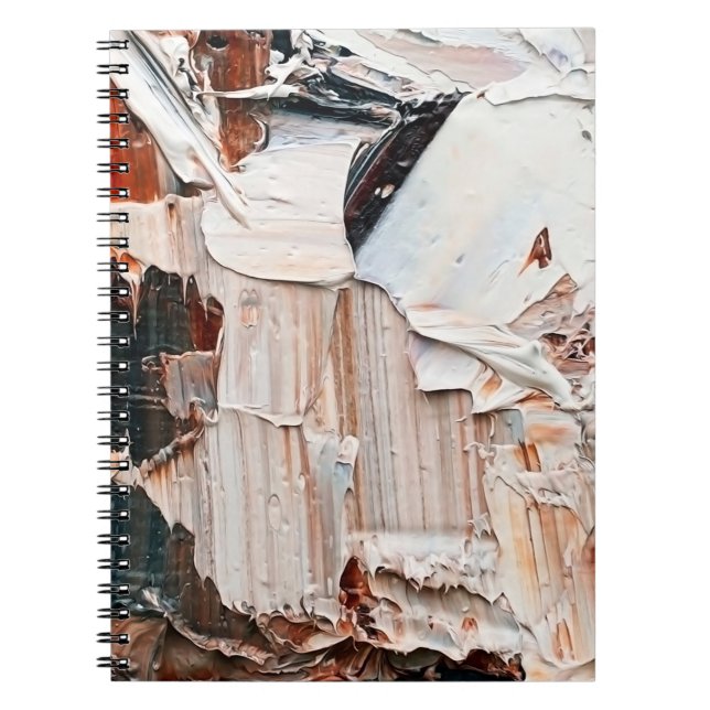 Färgämnen och lättnader för präglad pastaolja. Pri Anteckningsbok (Framsidan)