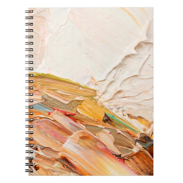 Färgämnen och lättnader för präglad pastaolja. Pri Anteckningsbok (Framsidan)