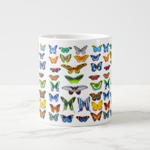 Färgämnen och månatlig naturart jumbo mugg
