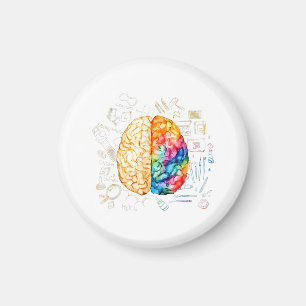 Färgämnen - vetenskap och konst - neurovetenskap N Magnet