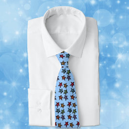 Färgämnet Abstrakt Turtle Tie Slips