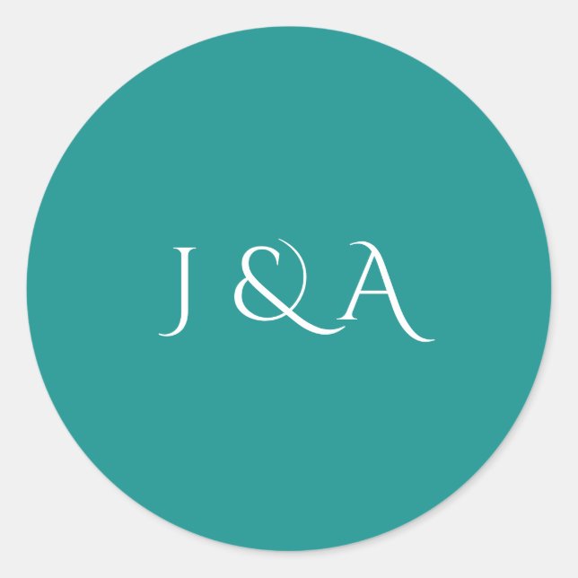 Färgämnet akarium runt klistermärke (Framsida)