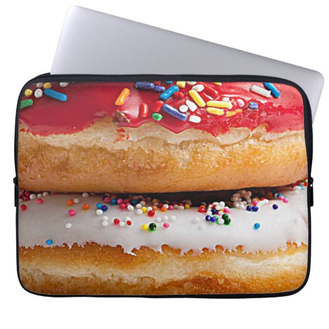 Färgämnet assorterat sprinkler Chocolate Sweet Don Laptop Fodral (Framsidan)