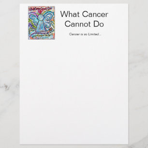 Färgämnet cancer Angel Letterhead