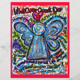 Färgämnet cancer Angel Letterhead