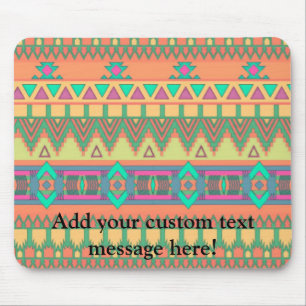 Färgämnet Chevron Zig Zag Tribal Aztec Ikat Mön Musmatta