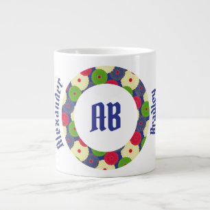 Färgämnet Chrysanthemum Ring Jumbo Mugg