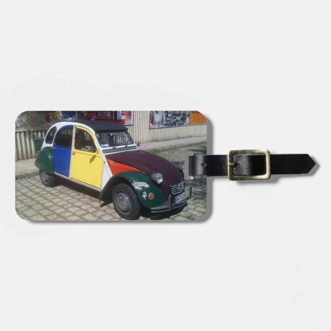 Färgämnet citroen 2 CV Bagagebricka (Horisontell Framsida)