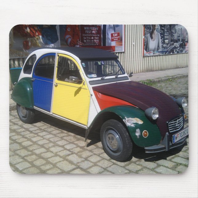 Färgämnet citroen 2 CV Musmatta (Framsidan)