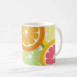 Färgämnet citrusfrukt i Mugg