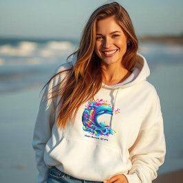 Färgämnet delfin Stänk-Fisherman Core- T Shirt