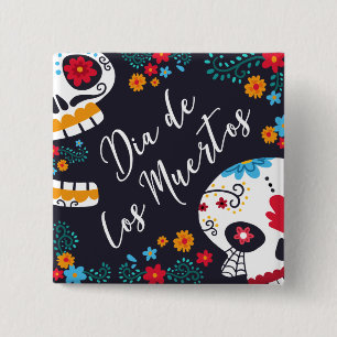 Färgämnet Dia de los Muertos Knapp