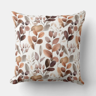 Färgämnet Eucalyptus Löv Rustic Boho Kudde