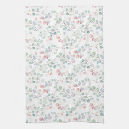 Färgämnet eukalyptus Foliage Kökshandduk