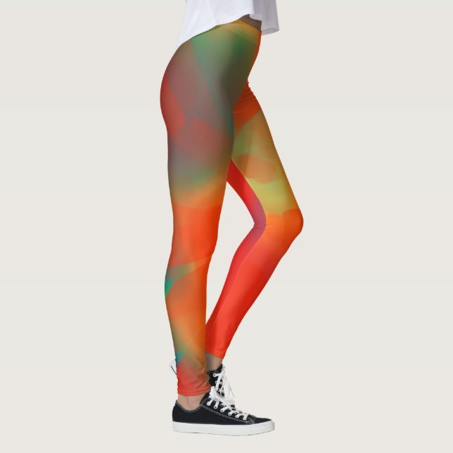 Färgämnet färgämne leggings (Höger)