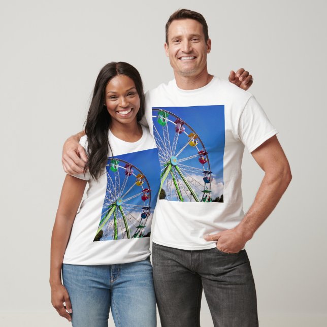Färgämnet Ferris Wheel T Shirt (Unisex)