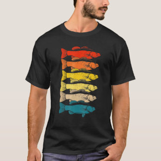 Färgämnet fiskart Flagga Fiskart T Shirt