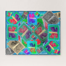 Färgämnet fjäril-utmaning |