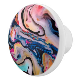 Färgämnet flytande marbling Abstraction Knopp