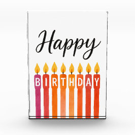 Färgämnet födelsedagsljus - Grattis på födelsedage