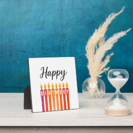 Färgämnet födelsedagsljus - Grattis på födelsedage
